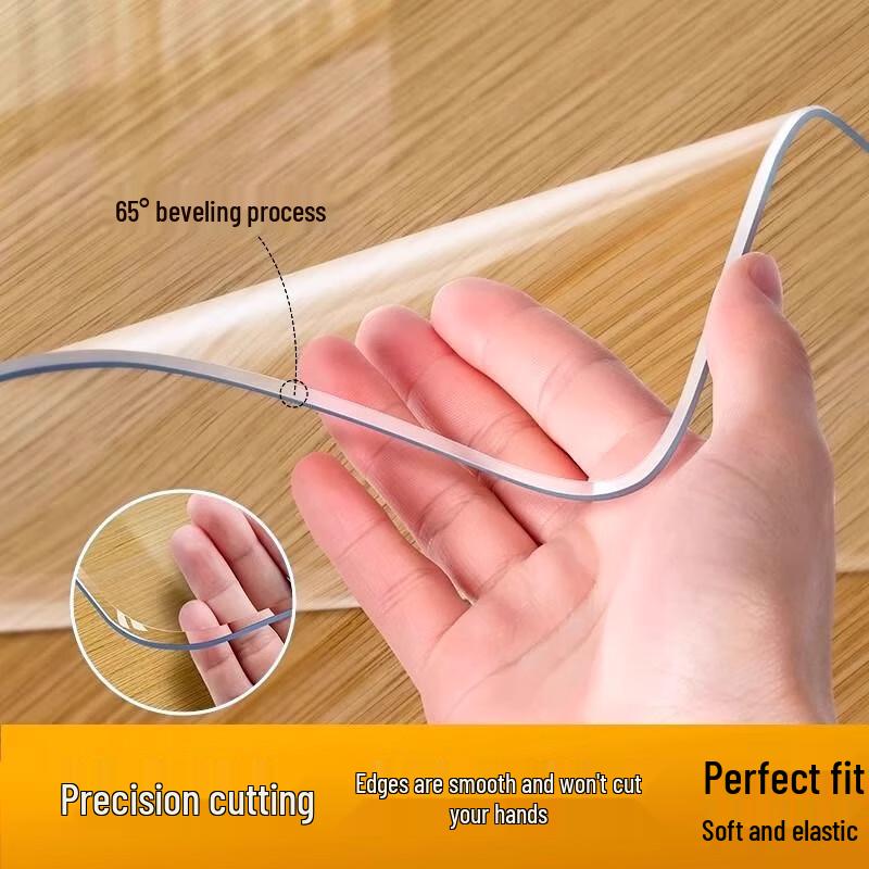 Clear PVC Table Protector Mat