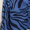 Elegant women's printed button-down long-sleeve shirt, suitable for office, commuting and formal occasions