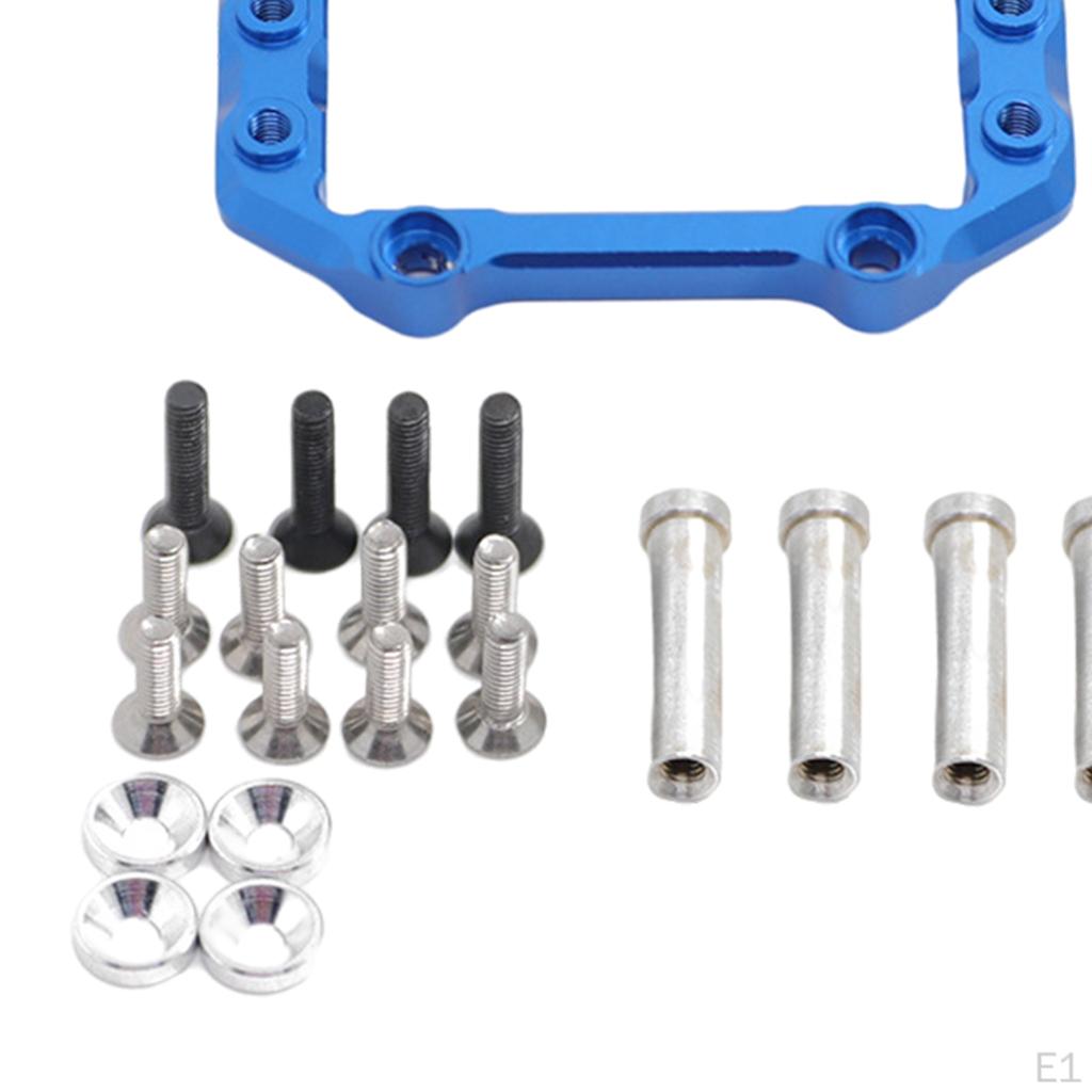 Aluminum Alloy RC Steering Servo Mount Set /8 Scale Truck model accessories
