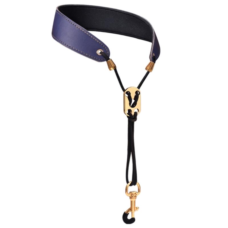 Universal Shoulder Harness Padded Leather Sax Neck Strap Sax Accessories