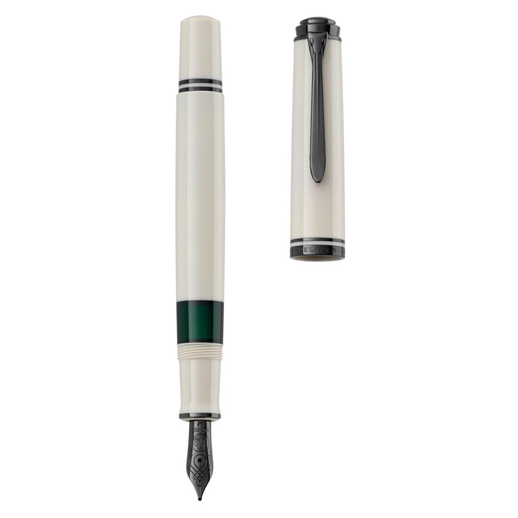 Pelikan Plnicí pero Pelikan F Fine Point Souveraine Teplá šedá M670 Limitovaný originální importovaný produkt