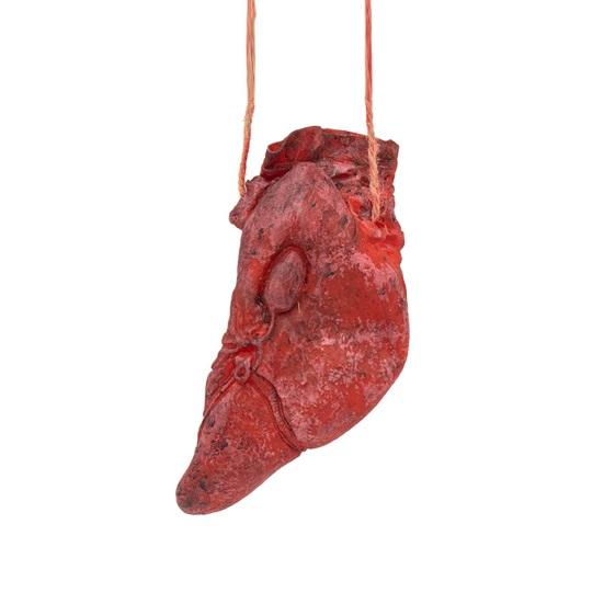 1/8Pcs Halloween Hanging Human Body Parts Decoration Simulation Broken Hands Legs Eyeballs Brain Heart