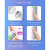 LCD Skin Oil Content Facial Moisture Analyzer Skin Care Tool for Radiant Skin, Digital Moisture Tester Monitoring Skin Health and Beauty Needs