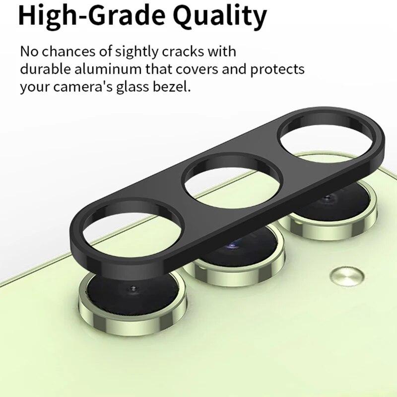 For Samsung F34 M34 F54 A24 F14 M54 M14 A54 A34 A14 Rear Camera Lens Protector Cover Case Aluminum Alloy Metal Protective Film