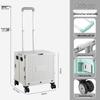 Handun Folding Shopping Cart with Lid
