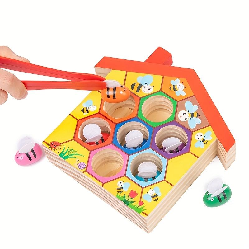 A Game for Classifying The Colors And Shapes of Bee Houses As a Festive Gift.
