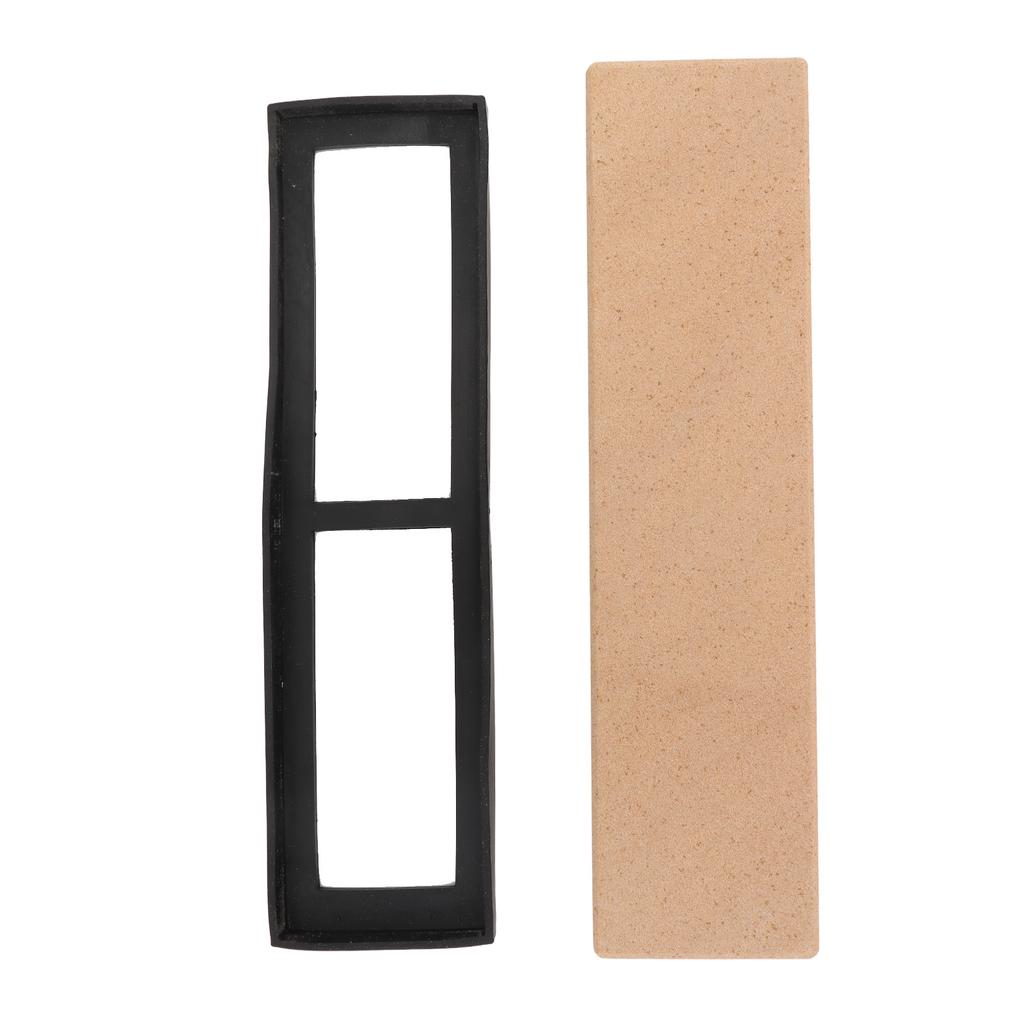 Knife Sharpening Stone Kit Whetstone With Base 1000 Grit for Knife Grinding Polishing Cutting Edge