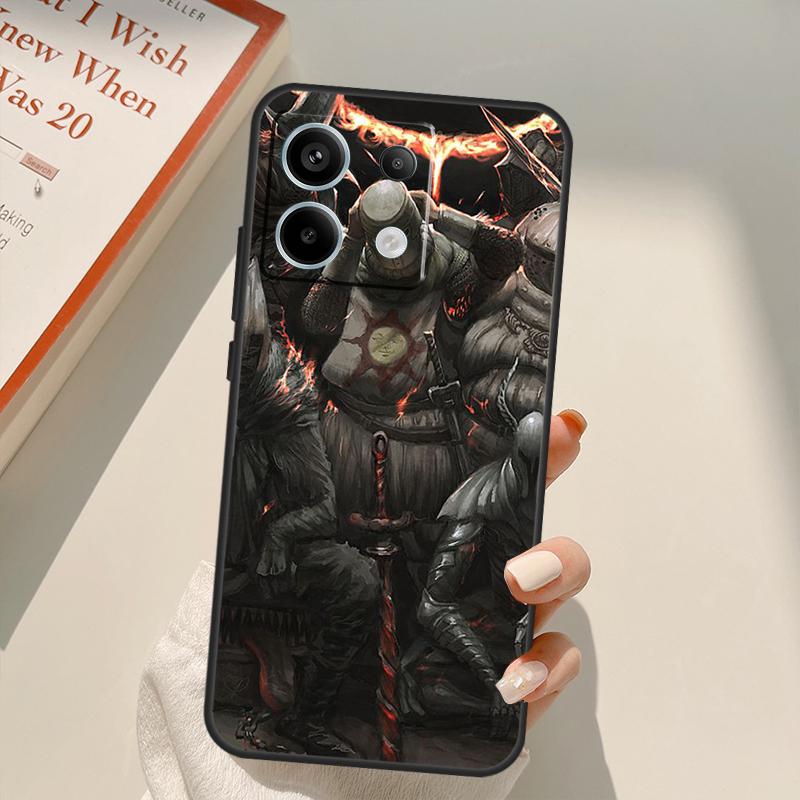 Praise the Sun Dark Souls Funda For Xiaomi Redmi Note 14 13 12 10 11 15 Pro Plus Case For Redmi 15C 10C 12C 13C 14C 15