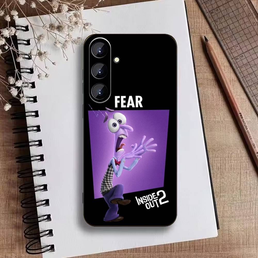 Adventure Anime Inside Out  Phone Case For Samsung Galaxy A73,21,22,32,71,53,52,51,80,5G Soft Black Cover