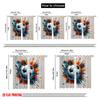 2pcs,2D plane printing Curtain Fabric Colorful Soccer Burst Versatile Durable Polyester (without rod) Gifts Use for Bedroom,
