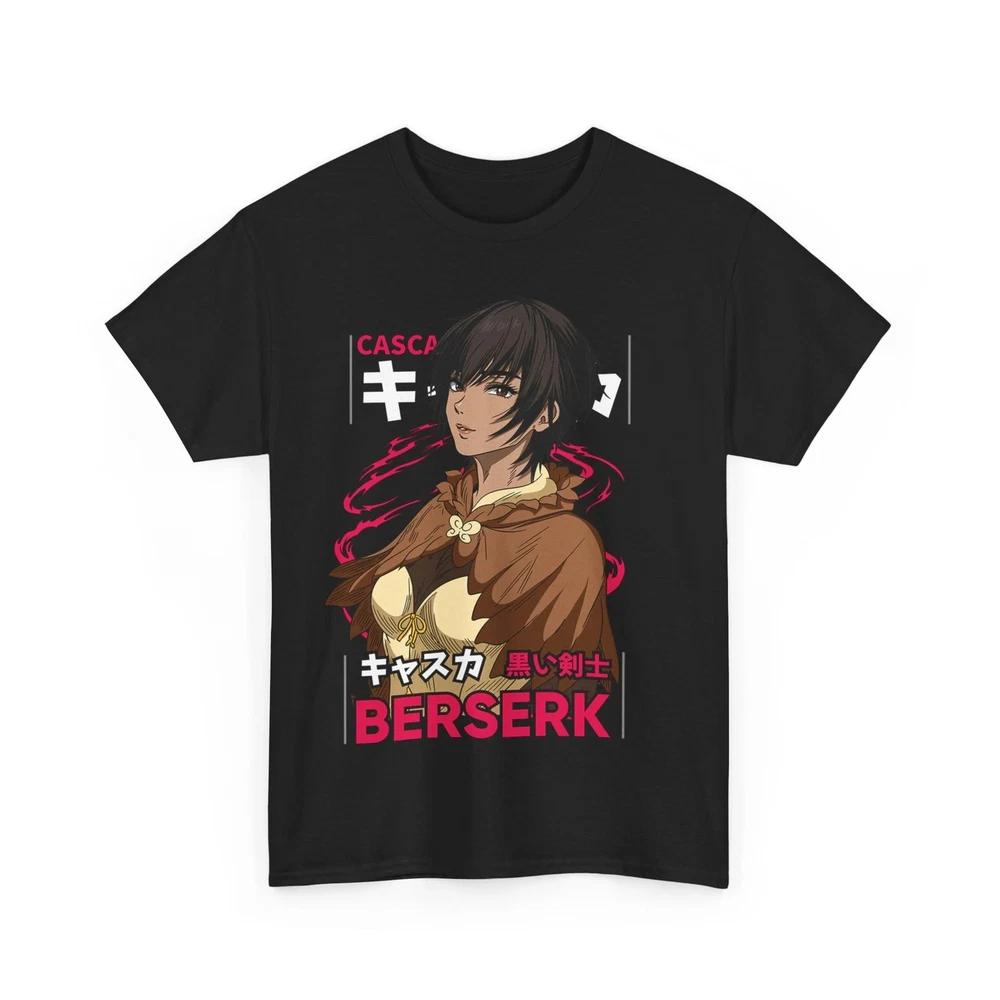 Anime Berserk Unisexga Strip Guts Berserker Armour Black T Shirt S