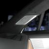 For Hyundai Santa Fe MX5 2024 2025 2PCS Stainless Steel Car Door A-pillar Audio Speaker Cover Trim LHD