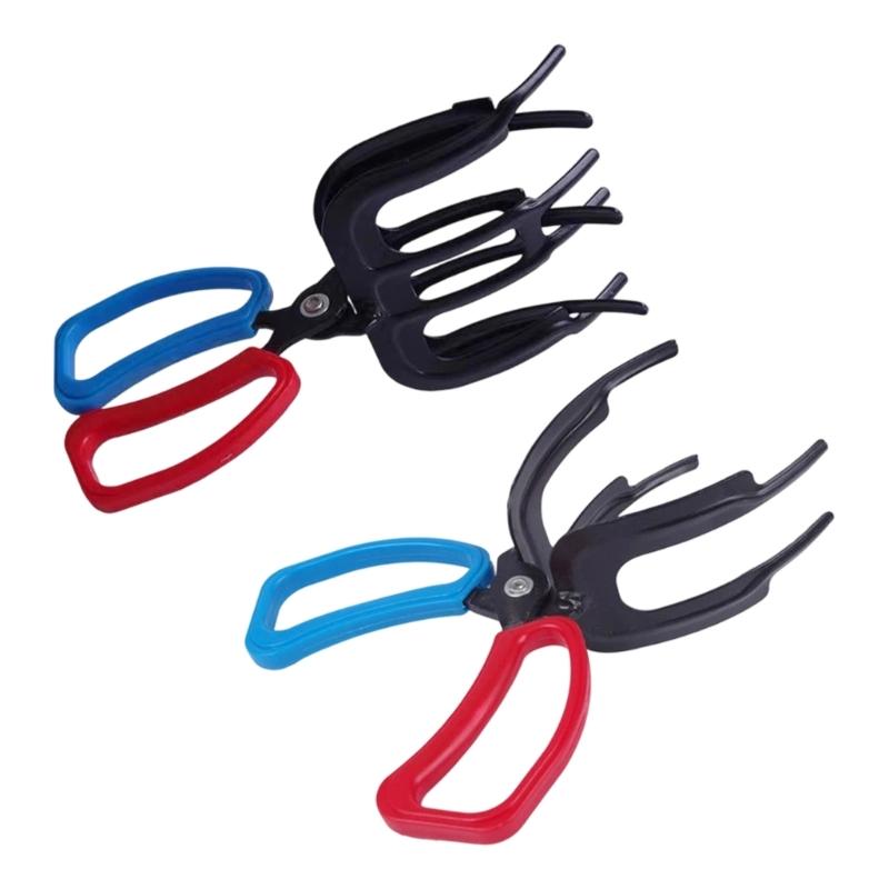 Lightweight Aluminum Alloy Fishing Pliers with Antislip Teeth for Secure Fish Holding in Outdoor Fishing Environment