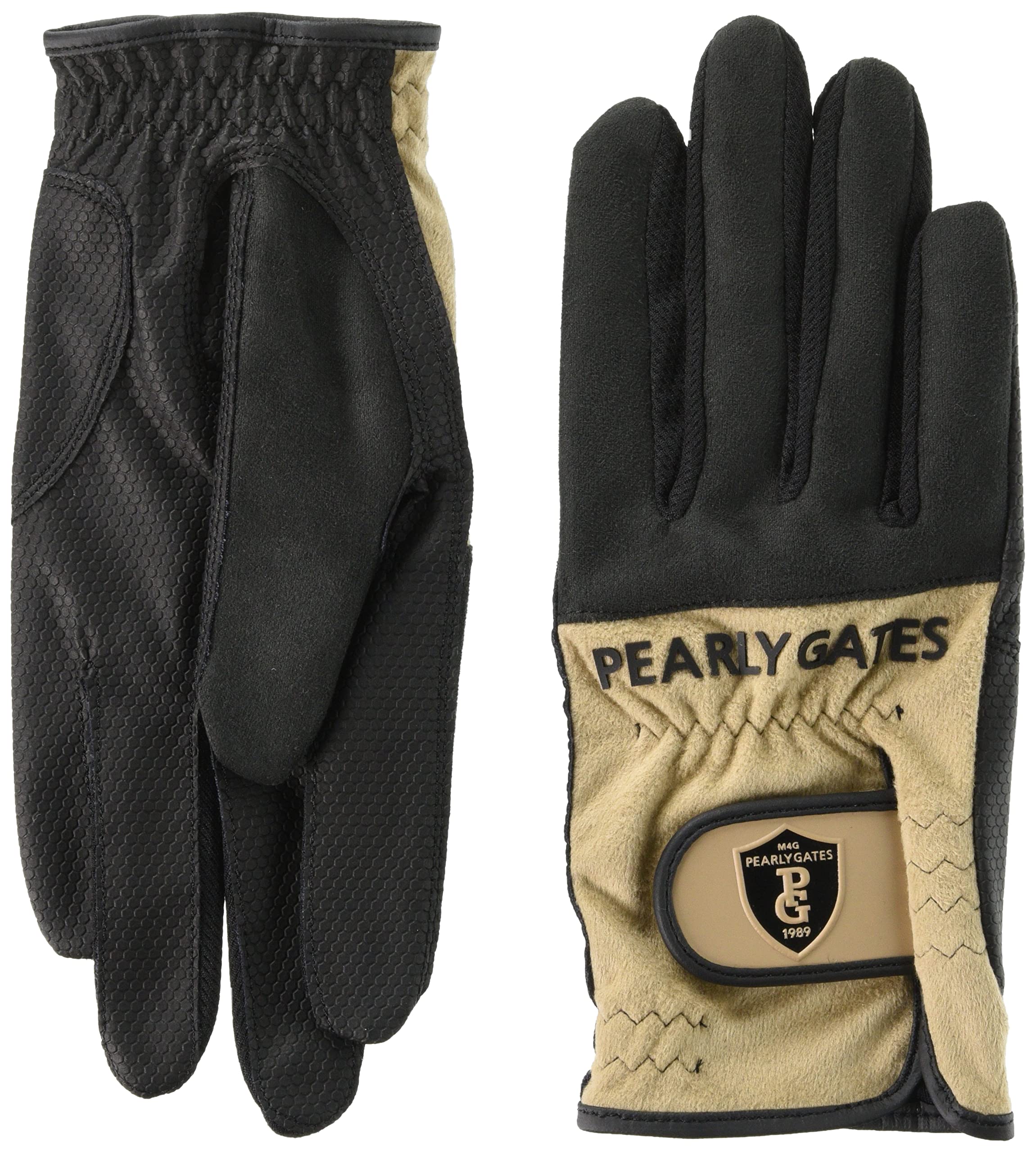 

Gloves Leopard Print Both Hands GLOVE LADIES Base SS [PEARLY GATES] Women s / 053-2285002 011_Black (17~18cm)