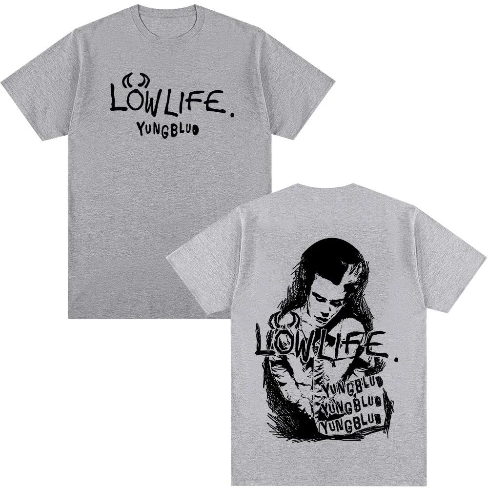 Yungblud Lowlife Album T-Shirts s Damenbekleidung Mode Kurzarm T Hochwertiges Lässiges Oversized T-Shirt