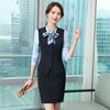Women's Professional Work Vest Suit Set