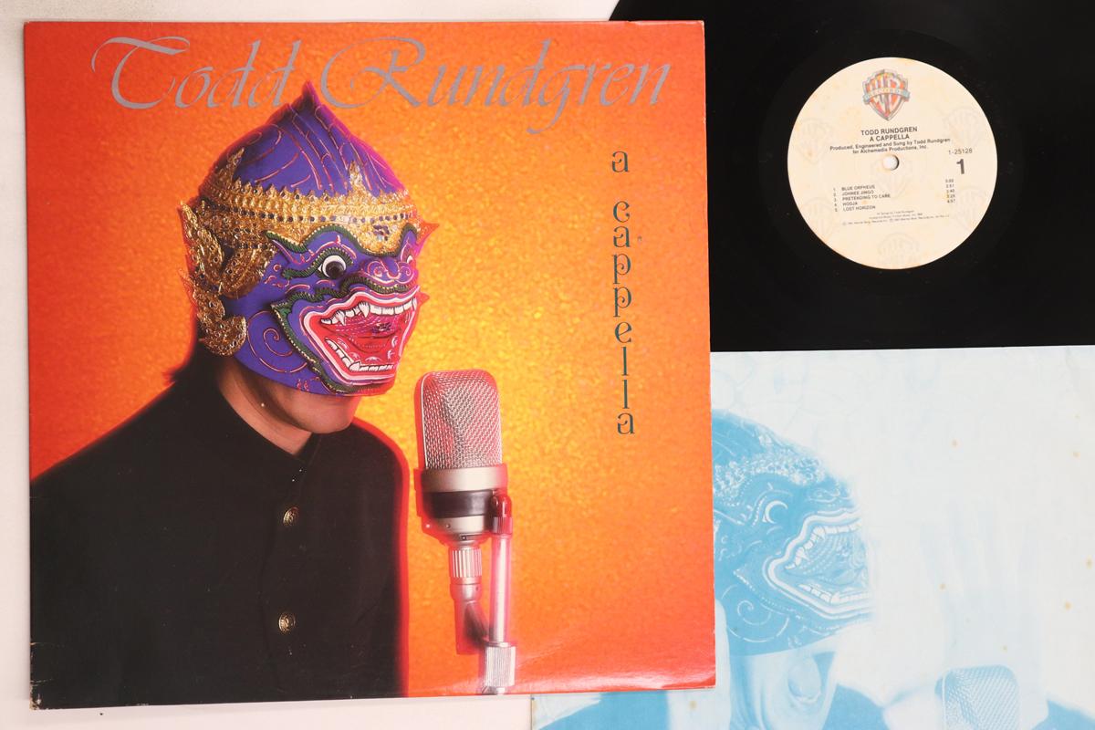 

LP Record TODD RUNDGREN - A Cappella 125128 WARNER BROS 1985 US Rock Used