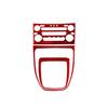 3Pcs Red Carbon Fiber Interior Central Console Cover Trim For Lexus RX300 98-03