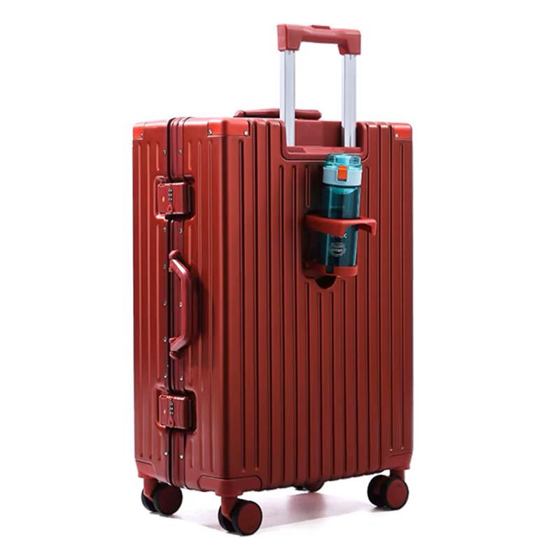 

MONKARONI MK07 Classic Aluminum Frame Hardside Luggage 22 inches