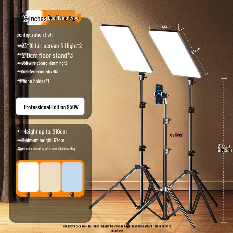 Professional Soft Light for Live Streamers: Ideal for Photography, Makeup, and Selfies