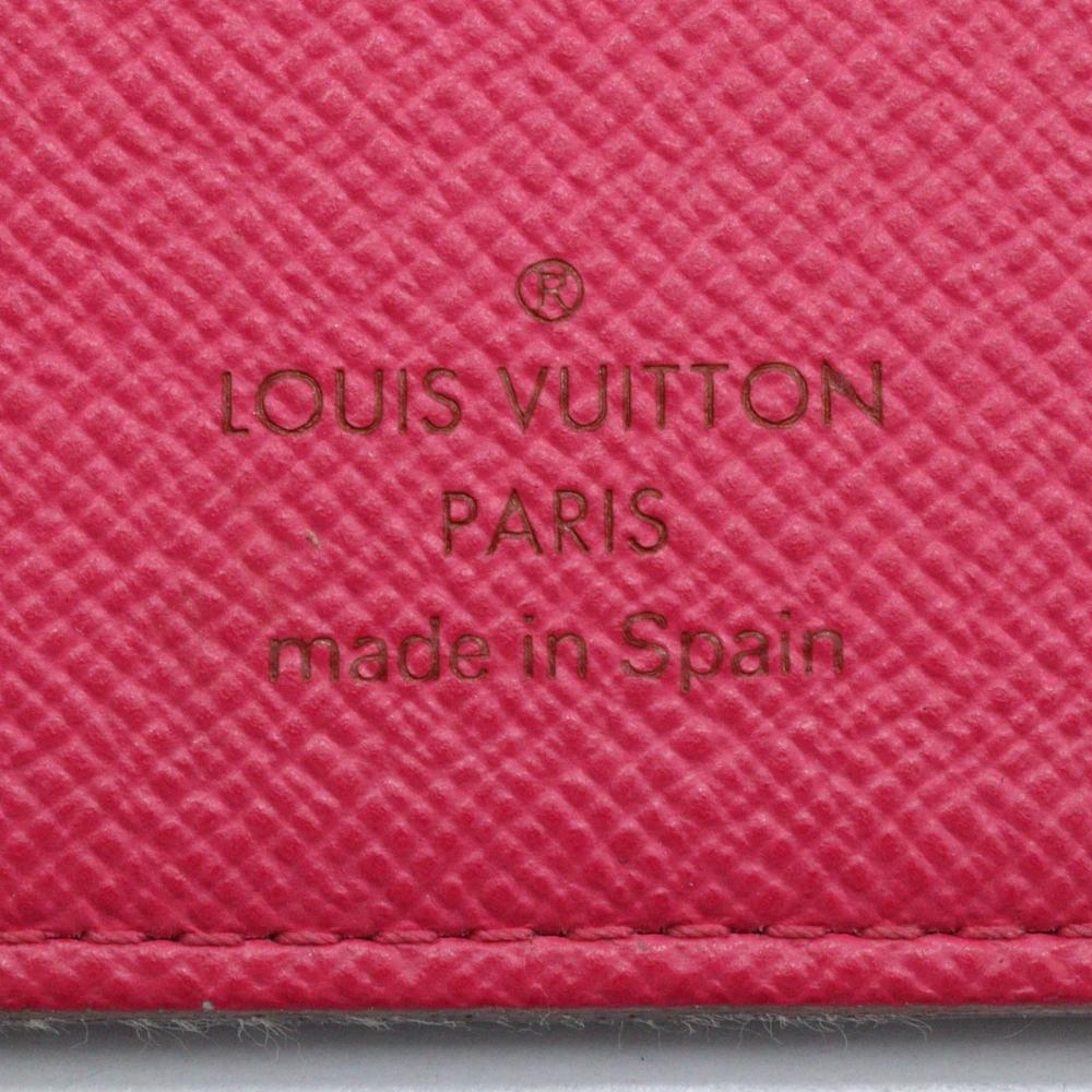 Louis Vuitton Portefeiulle Unsolit Purse M93754 Grenard Black / Pink Monogram Multicolor Women Used