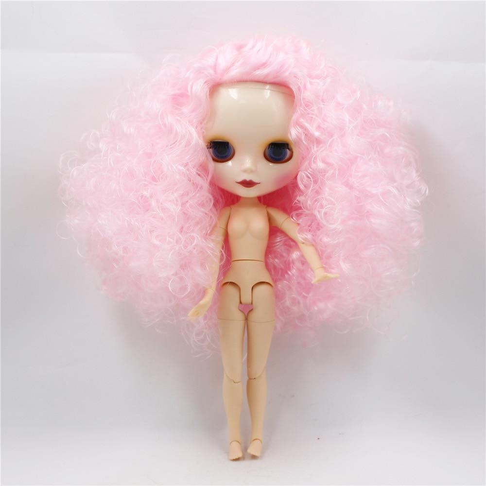 Кукла ICY DBS Blyth Wild Curl-Up, 4 цвета на выбор: розовый, шампанское, синий и коричневый розовый