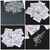 100 Pezzi Bustine Essiccanti in Gel di Silice Sacchetti Assorbi Umidità Bustine Assorbi Umidità Deumidificatore Per Cassetto Gioielli Orecchini