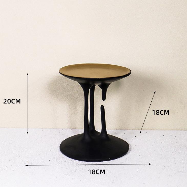 Смоляной Поддон Полый Подвесной Подсвечник-Капля Подсвечник Подсвечник Настольный Контейнер для Хранения Домашний Декор