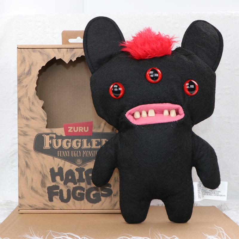 100% Original Fuggler Plush Toys Funny Ugly HAIRY FUGGS Series Tooth Monster Stuffer Plushies Cute Sir Belch Screech Dolls Gifts