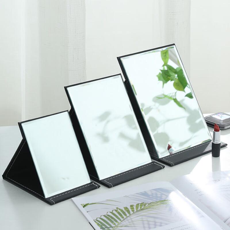 Men's Portable Folding Desk Mirror