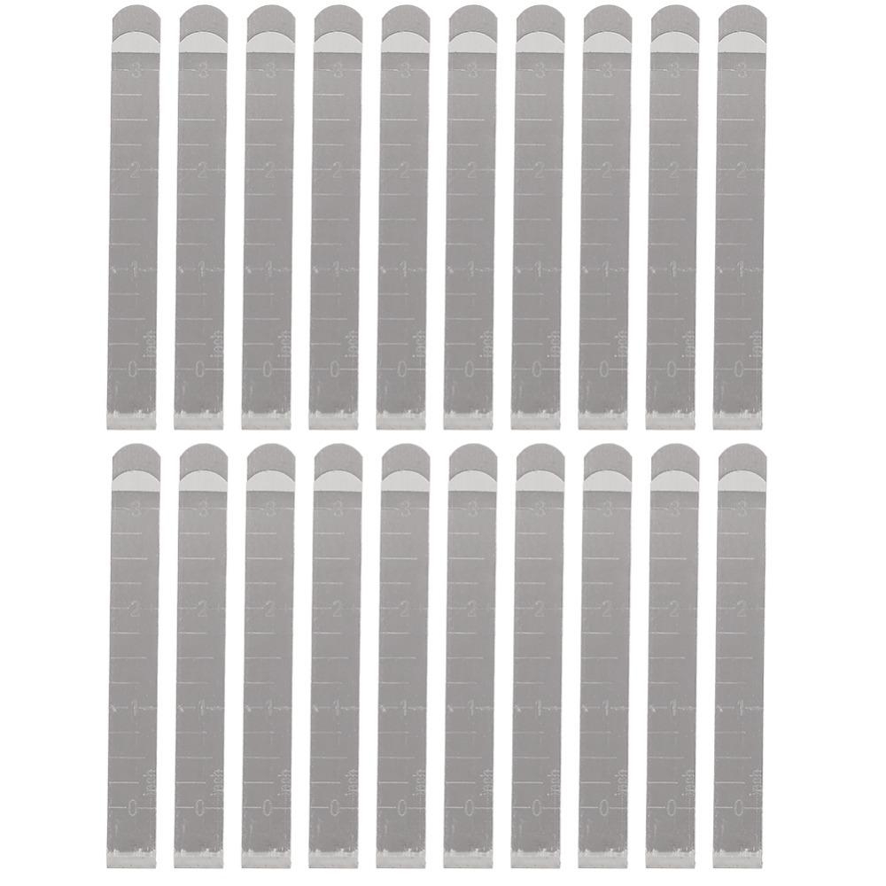 20pcs 3-Inch Hemming Clips Stainless Steel Metal Sewing Accessories Fabric Folding