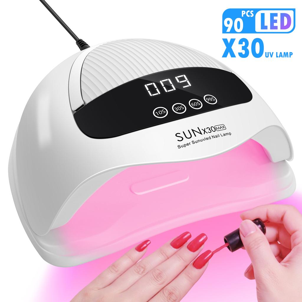 DianaBeauty UV-Nagellampe Professioneller Nageltrockner mit Touchscreen Professionelle Maniküre-Lampe mit Smart-Sensor Nagelstudio-Werkzeuge