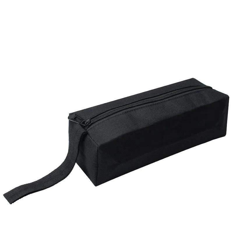 1pc S/L Hand Tool Bag Small Screws Drill Metal Parts Tools Bag Waterproof Canvas Instrument Case Tool Organizer Tool Storage