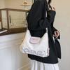 Women's bag 2025 new cute foreign style niche fashion simple commuting texture versatile shoulder backpack