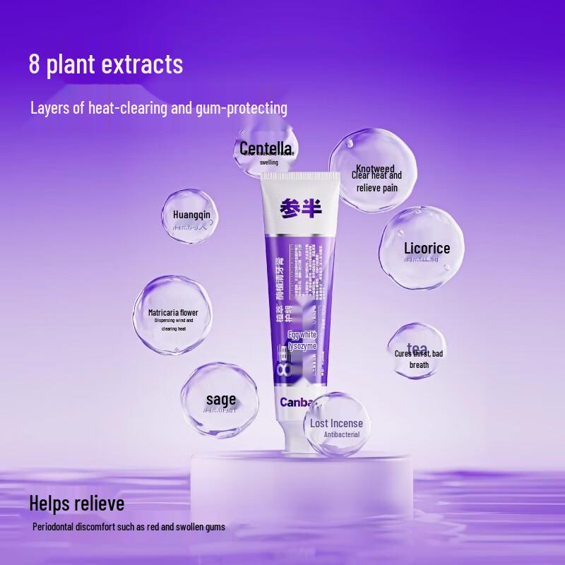 Canban Plant Clear Eucalyptus Toothpaste