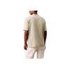 Calvin Klein Embroidered Logo Solid Color Loose Fit Crew Neck Short Sleeve T-Shirt Men Tops Light-Green 40HM229460-281