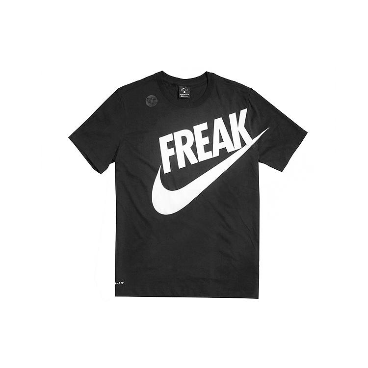 Nike Giannis Dri-Fit Tee Alphabet Basketball T-Shirt Black Men s BV8266-010 L