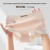 Women's Summer Cotton Anti Bacterial Butt Lift Anti Slip Unrolled Traceless Mid Waist Boxers