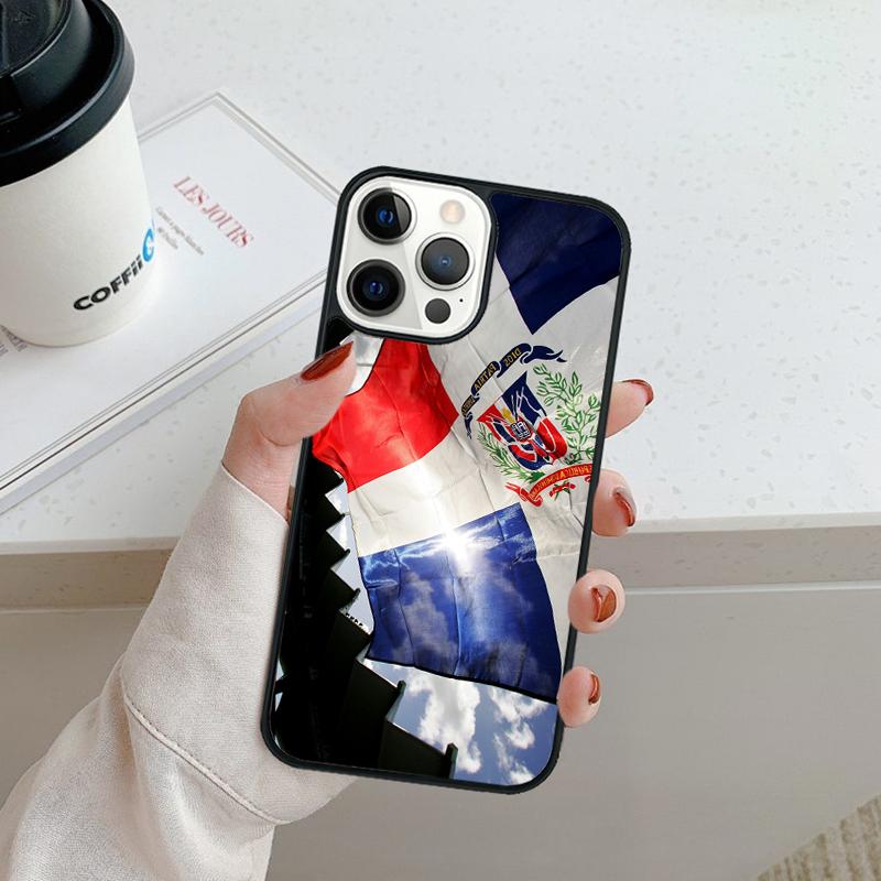 Flag of Dominican Republic Phone Case For iPhone 17 Air 16 pro max 15 14 plus 12 13 Shell Cover coque
