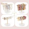 Hairband Storage Rack Polished Metal Smooth Surface Large Capacity Hairband Display Stand Necklace Bracelet Watch Organizer