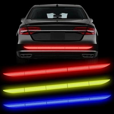 Autoaufkleber Reflektierendes Warn-Sicherheitsband Antikollisions-Warnreflektoraufkleber für Autokofferraum