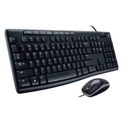 Logitech MK200 Kablolu Klavye ve Fare Kombinasyonu