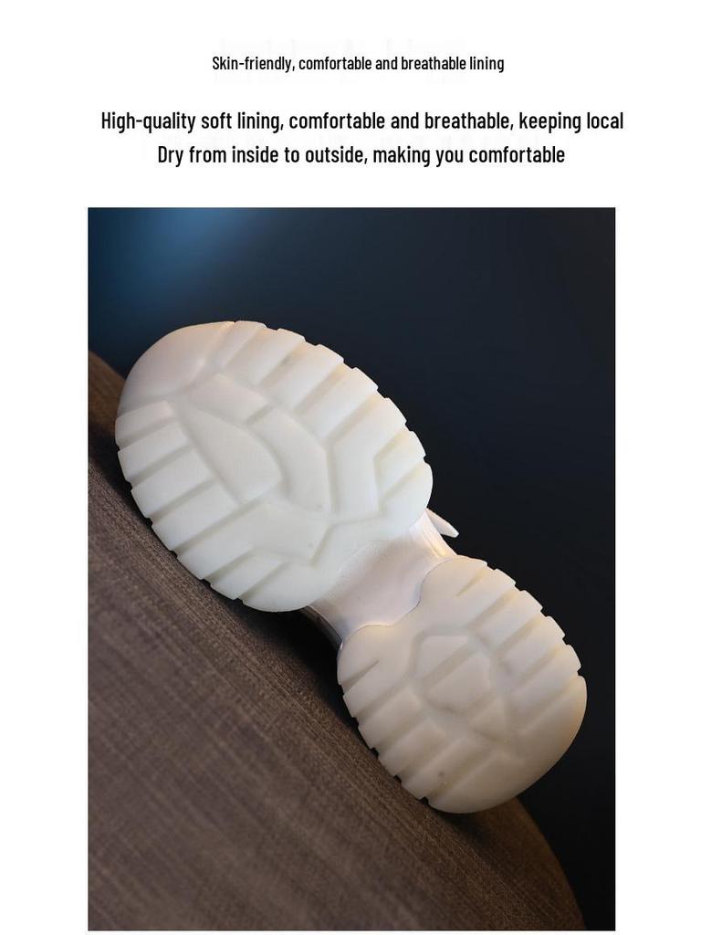 2025 Rhinestone Platform Hidden Heel Women's Fashion Sneakers