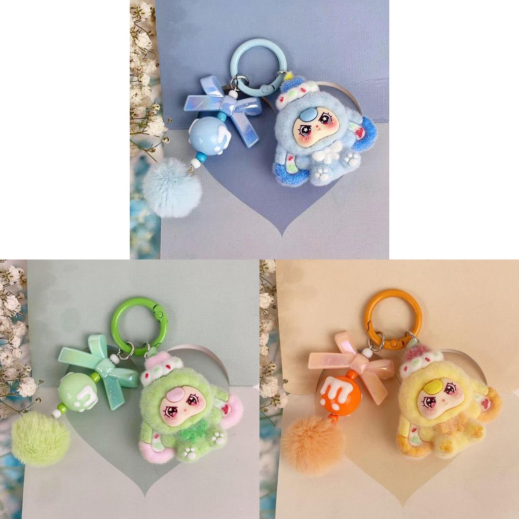 Sweet Treats Kids Keychain Soft Silicone Cartoon Accessories For Car Keys And Bags