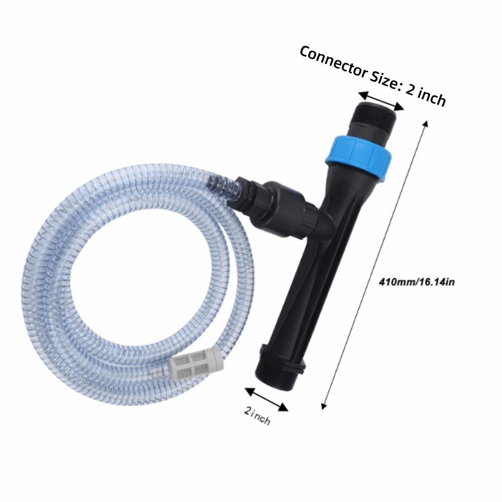 2 Inch Fitting Irrigation Fertilizer Injector Efficient Fertilizer Injector Device Garden Watering