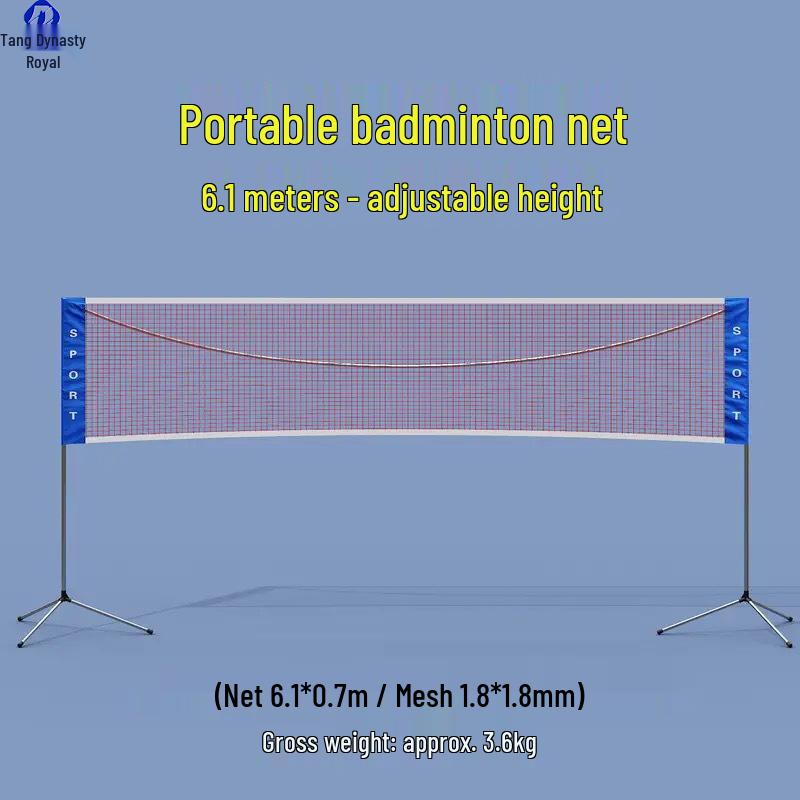 Portable Foldable Pickleball Badminton Net Stand