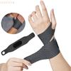 1PCS Adjustable Wristbands Safety Wrist Support Bracer Gym Sports Wristband Carpal Protector Breathable Injury Wrap Band Strap