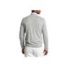 Polo Ralph Lauren Logo V-Neck Single-Breasted Long Sleeve Knit Sweater Men Sweater Gray MNPOSWE16821364-020
