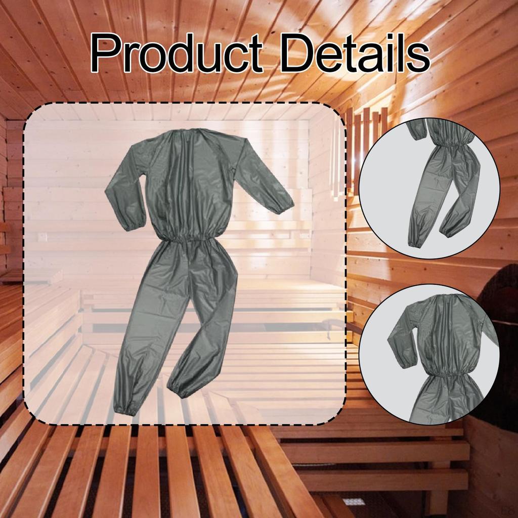 Sauna Sweat Suits Anti Top Pants for Running Exercise Women Men