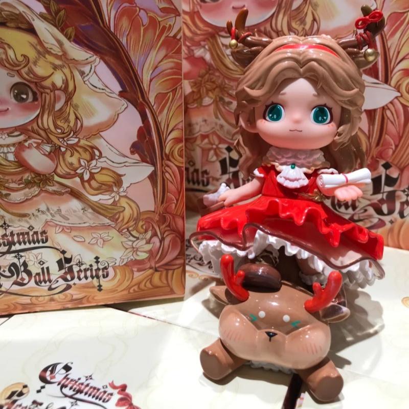 Genuine Qiaoqiao Flower Fairy Whisper Series Kawaii Anime Girl Figure Collectible Perfect Christmas Gift Toy